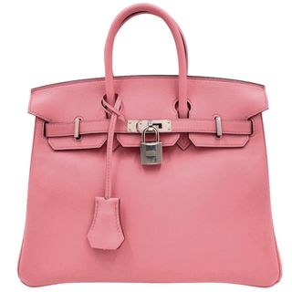 エルメス(Hermes)の【在庫一掃】HERMES エルメス ハンドバッグ バーキン25 内縫い 鞄 かばん D刻印 スイフト    ピンク ゴールド金具 レディース 人気 美品 2019年【中古品】(ハンドバッグ)