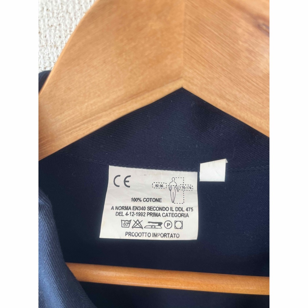 イタリア軍　ステンカラーコート　紺 メンズのジャケット/アウター(ステンカラーコート)の商品写真