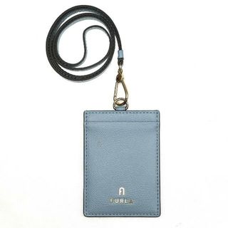 フルラ(Furla)の新品 フルラ FURLA カードケース カメリア VERTICAL BADGE HOLDER セレスティアル(名刺入れ/定期入れ)