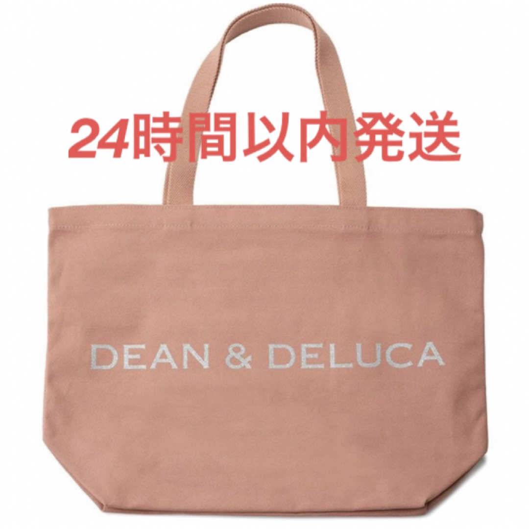 DEAN & DELUCA(ディーンアンドデルーカ)のディーン&デルーカ　チャリティートート　コーラルLサイズ　DEAN&DELUCA レディースのバッグ(トートバッグ)の商品写真