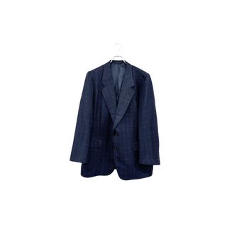 mila schon check tailored jacket ミラショーン テーラードジャケット チェック柄 ネイビー ヴィンテージ 単品 6(テーラードジャケット)