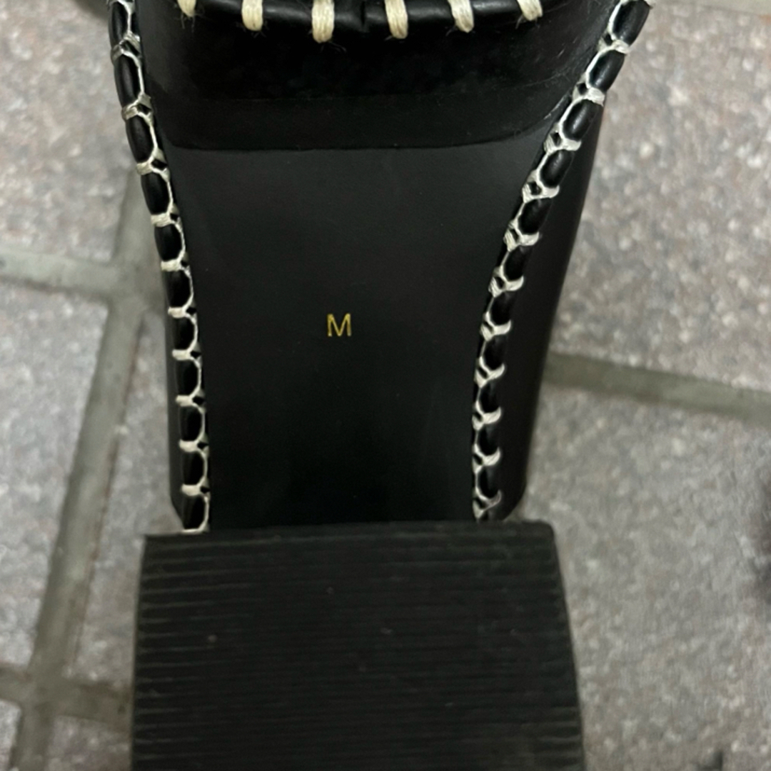 moussy(マウジー)の【MOUSSY(マウジー)】WOODEN SOLE SABOT ウッドソールサボ レディースの靴/シューズ(サンダル)の商品写真