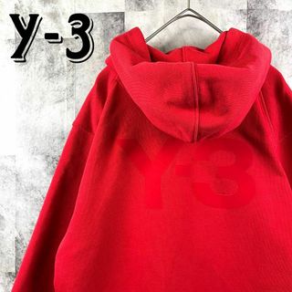 Y-3 パーカー YOHJI アーチロゴ ワッペン XL ブラック ゆるだぼ