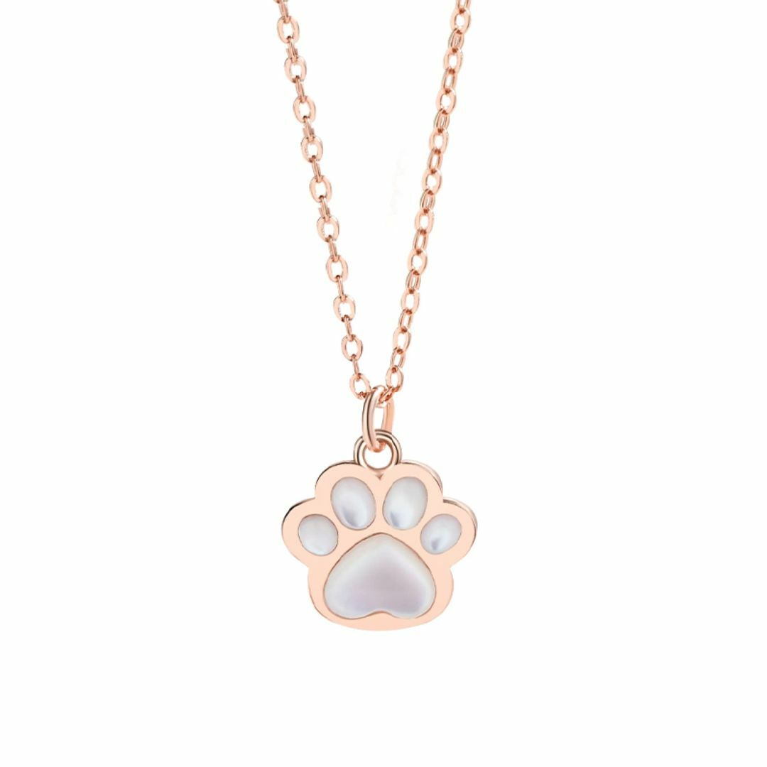 [Bellitia Jewelry] 肉球 ネックレス 猫 ねこ かわいい レデ