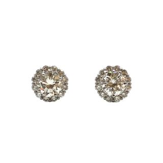 　ダイヤモンド ピアス Pt900プラチナ ダイヤモンド D1.20ct D1.29ct ジュエリー(ピアス)