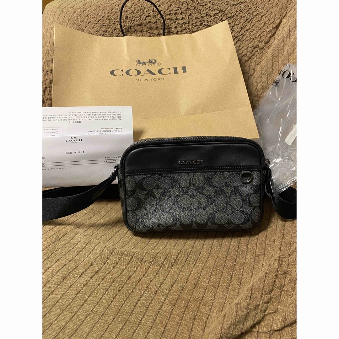 COACH - コーチ ショルダーバッググラハム シグネチャー PVC レザー