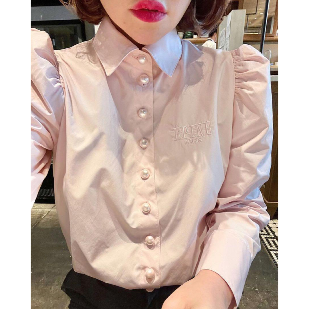 ÉPINE PARIS Pearl blouse epine ブラウスレディース