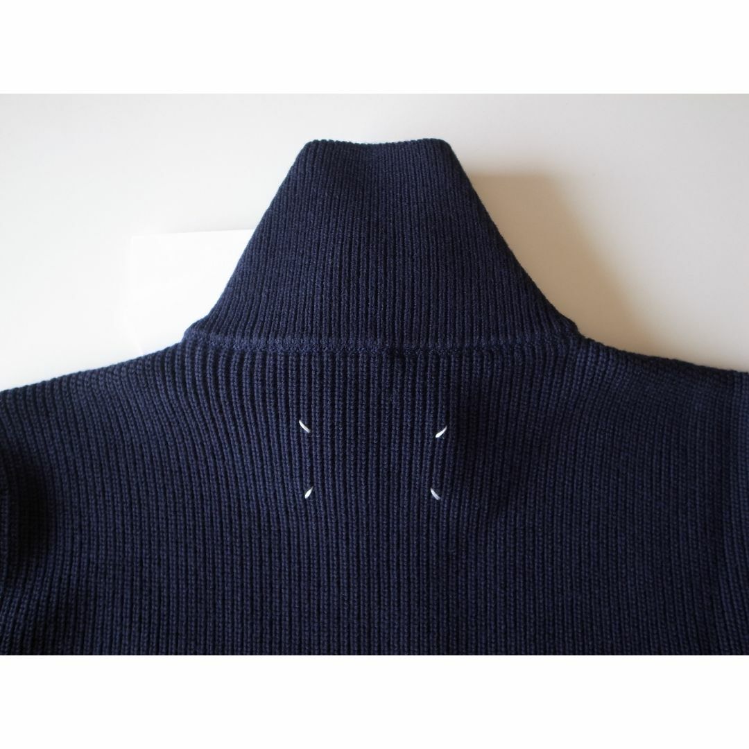 マルジェラ drivers knit ドライバーズニット navy M 23AW