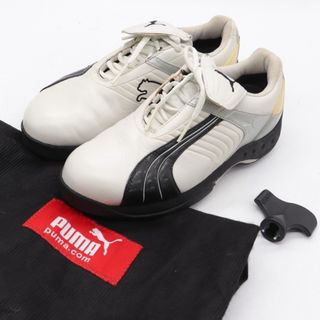 プーマ(PUMA)のプーマ ゴルフシューズ ARCHTECH スパイク ゴルフウエア 靴 レディース 23cmサイズ アイボリー PUMA(スニーカー)