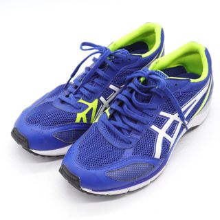 アシックス(asics)のアシックス ランニングシューズ ライトレーサー TS 5 TJL430 ローカット スニーカー 靴 メンズ 26.5cmサイズ ブルー asics(スニーカー)