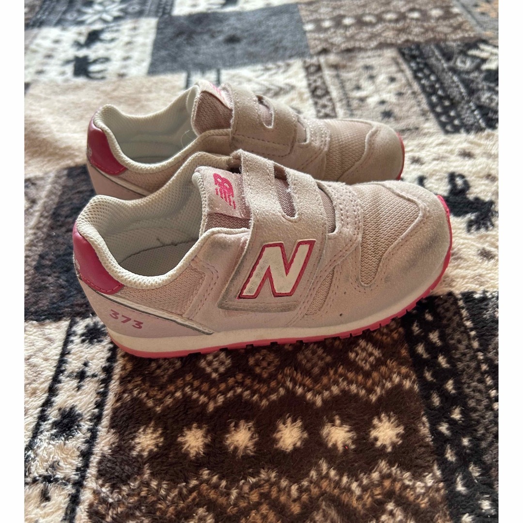 New Balance(ニューバランス)のニューバランス　16cm ピンク キッズ/ベビー/マタニティのキッズ靴/シューズ(15cm~)(スニーカー)の商品写真