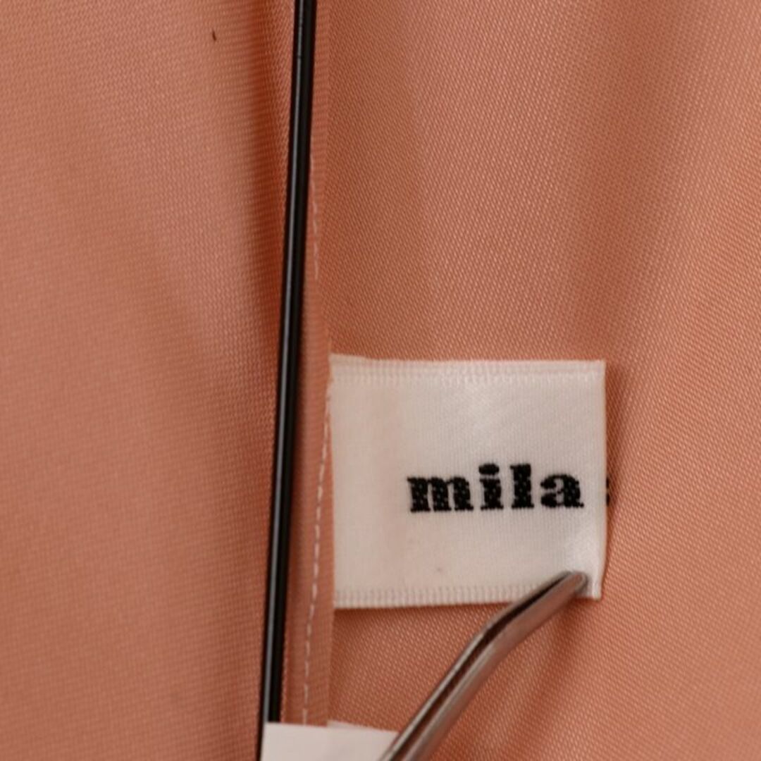 mila schon(ミラショーン)のミラショーン 折りたたみ傘 バイカラー 収納時約24cm ブランド 傘 レディース ピンク mila schon レディースのファッション小物(傘)の商品写真