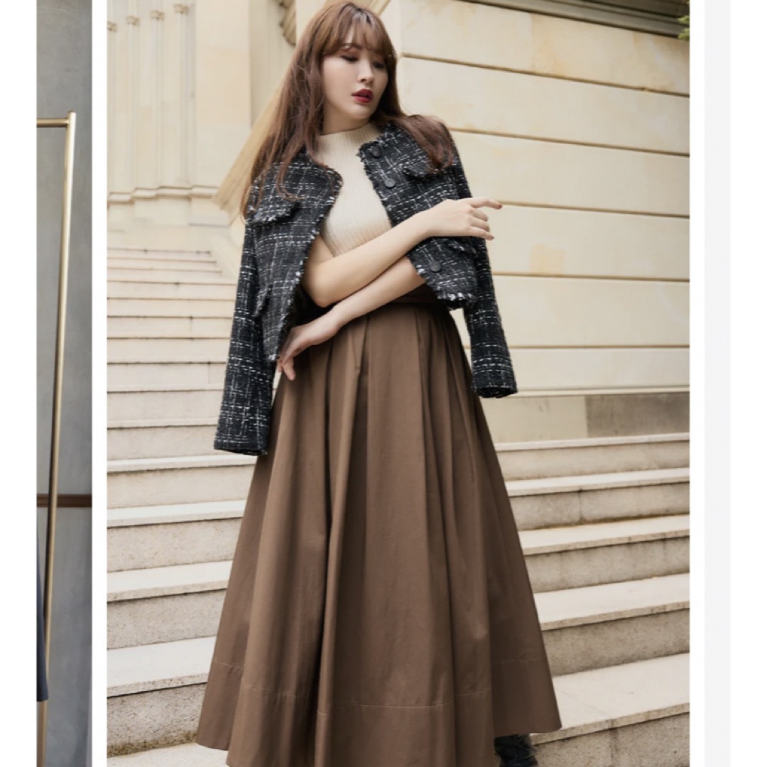 Her lip to(ハーリップトゥ)のherlipto ♡ Saint-Michel Volume Skirt レディースのスカート(ロングスカート)の商品写真