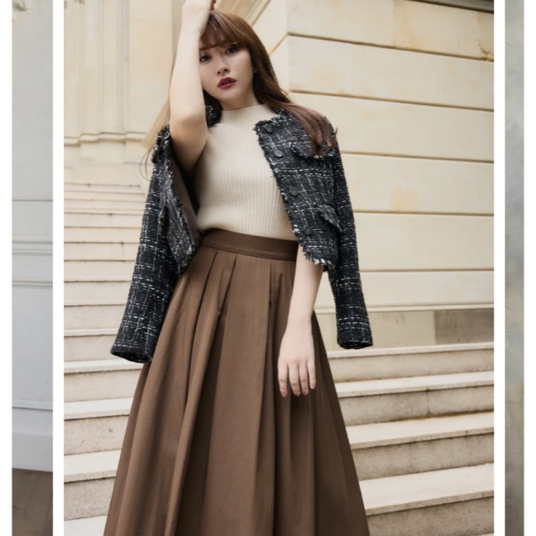 Her lip to(ハーリップトゥ)のherlipto ♡ Saint-Michel Volume Skirt レディースのスカート(ロングスカート)の商品写真