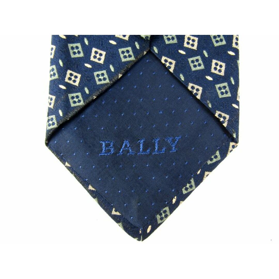 Bally(バリー)のバリー ブランドネクタイ 総柄 ダイス シルク メンズ ネイビー BALLY メンズのファッション小物(ネクタイ)の商品写真