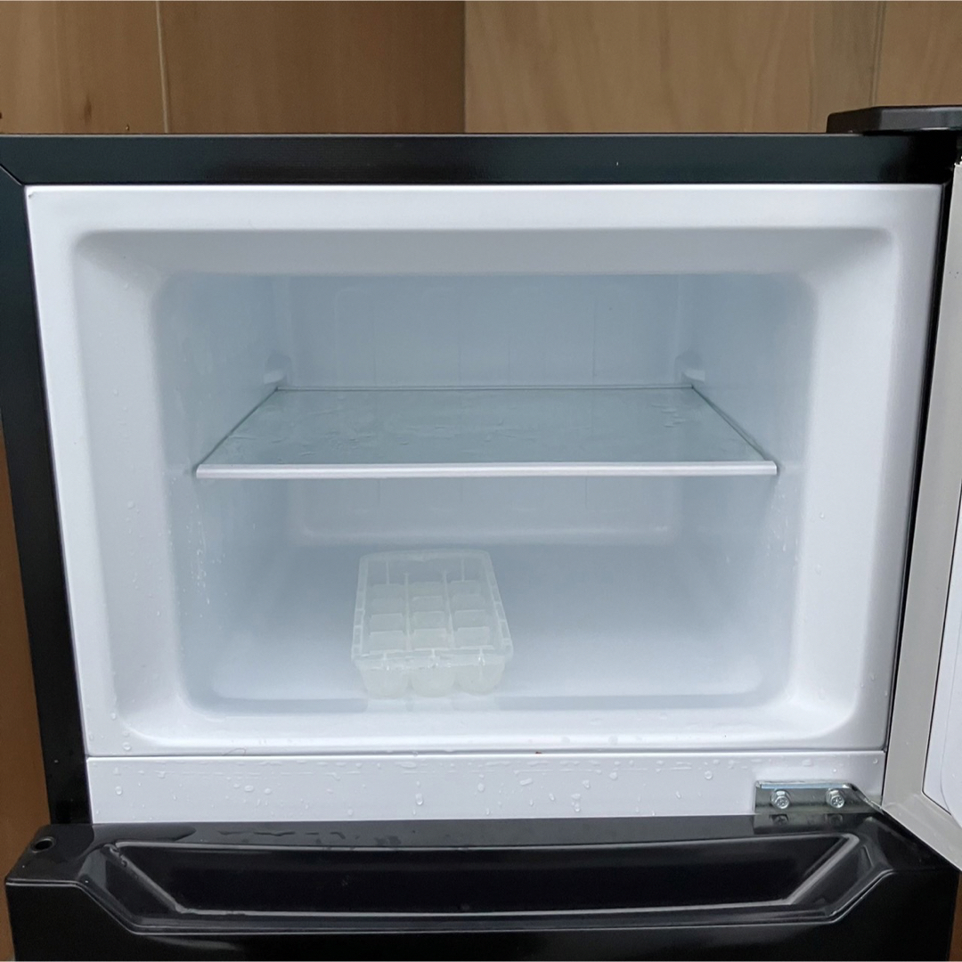 39W 冷蔵庫　小型　一人暮らし　黒色　2022年製　美品　洗濯機 お得