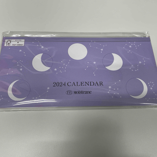 2024 モイスティーヌ　卓上カレンダー  未開封(カレンダー/スケジュール)