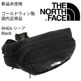 ザノースフェイス(THE NORTH FACE)の新品未使用 ノースフェイス ウエストバッグ 黒 タグ付 ポーチ リーア RHEA(ボディーバッグ)