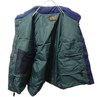 【Eddie Bauer】 80's 黒タグ グースダウンベスト S-169