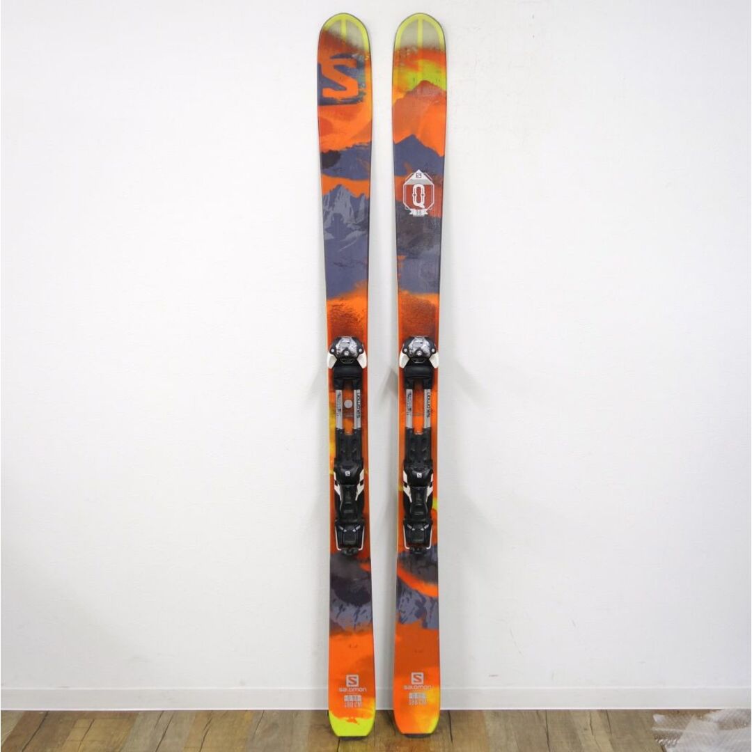 表記サイズ重量実測サロモン SALOMON 山スキー Q98 180cm センター97mm ビンディング Guardian13 ツアー ツーリング バックカントリー BC