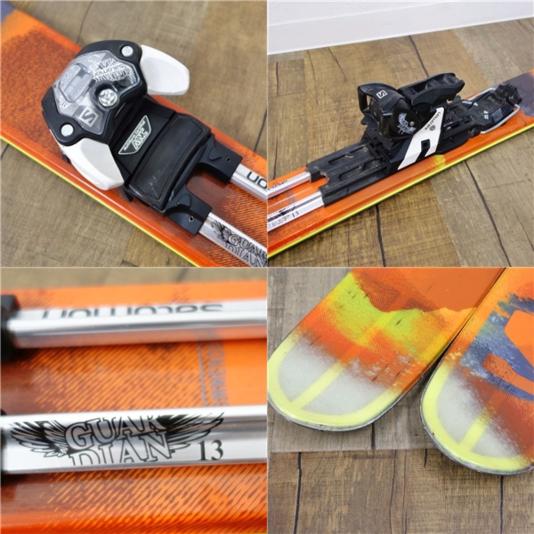 SALOMON - サロモン SALOMON 山スキー Q98 180cm センター97mm SALOMON - サロモン SALOMON 山スキー Q98 180cm センター97mm