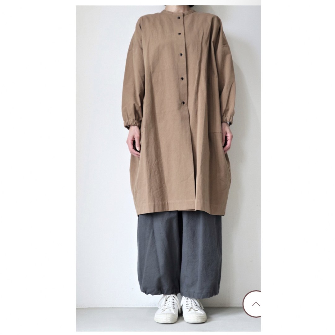 Atelier d'antan Daumier Cotton Coat レディースのジャケット/アウター(ロングコート)の商品写真