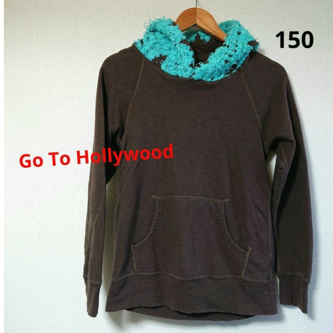 GO TO HOLLYWOOD(ゴートゥーハリウッド)の《GoTo Hollywood》パーカー キッズ/ベビー/マタニティのキッズ服女の子用(90cm~)(Tシャツ/カットソー)の商品写真