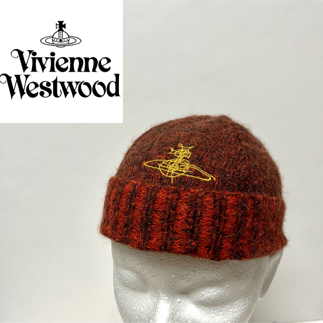 Vivienne Westwood(ヴィヴィアンウエストウッド)のVIVIENNE WEST WOOD Knit Cap メンズの帽子(ニット帽/ビーニー)の商品写真