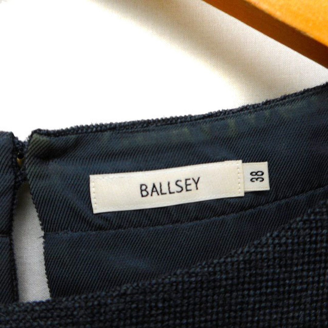 Ballsey(ボールジィ)のボールジー トゥモローランド カットソー クロップド ウール混 ボートネック  レディースのトップス(その他)の商品写真