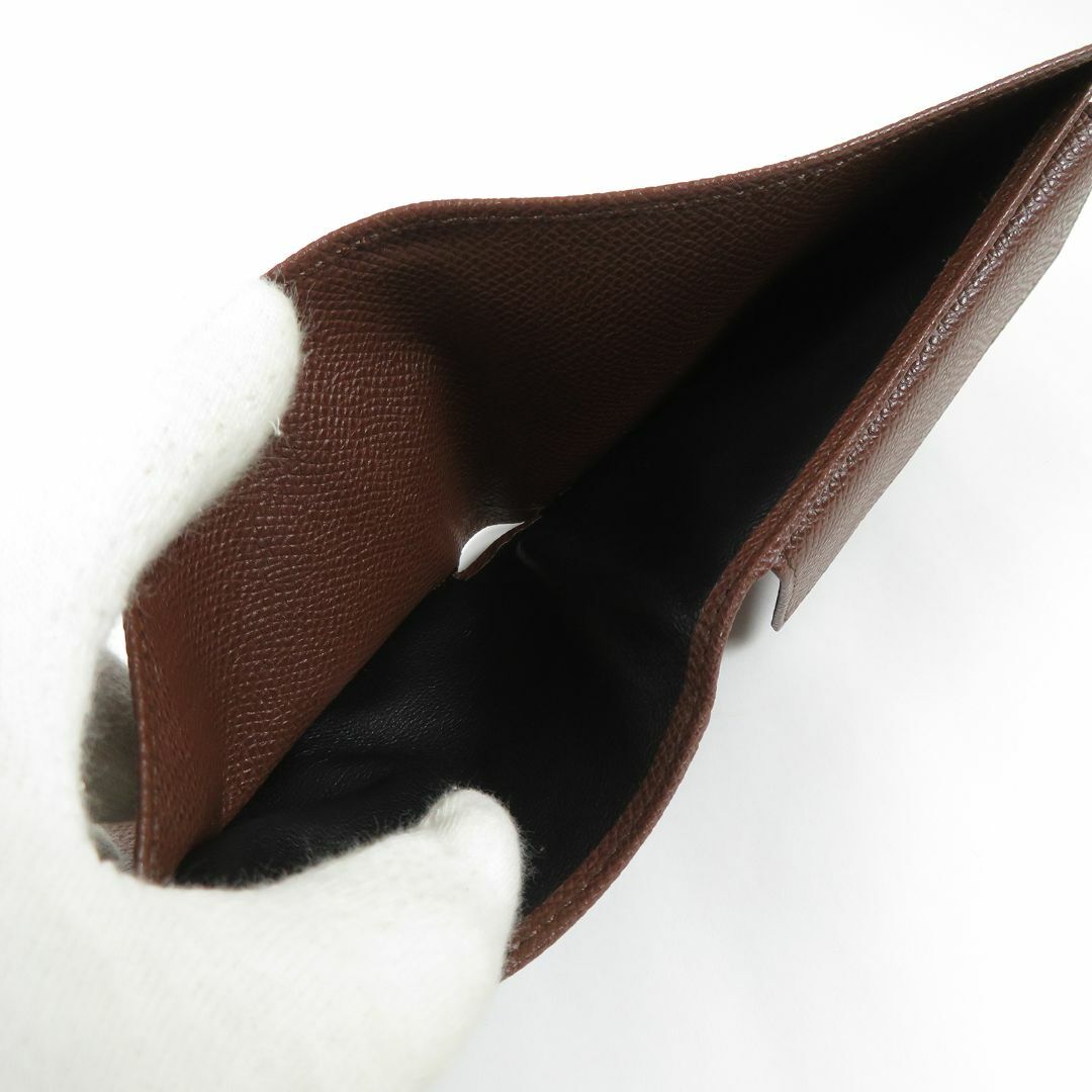 MORABITO(モラビト)のMORABITO モラビト カーフレザー 二つ折り財布 小銭入れ付き メンズのファッション小物(折り財布)の商品写真