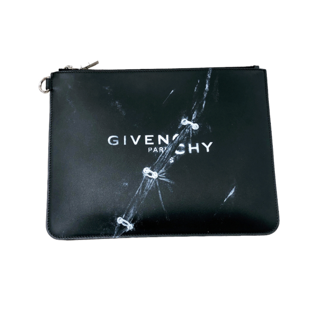 ジバンシィ GIVENCHY ラージジップトポーチ BK6093K18 カーフ ユニセックス ポーチ