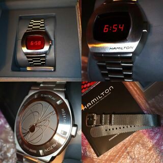 ハミルトン(Hamilton)のH524140 HAMILTON PSRパルサー腕時計LED復刻2020年(腕時計(デジタル))