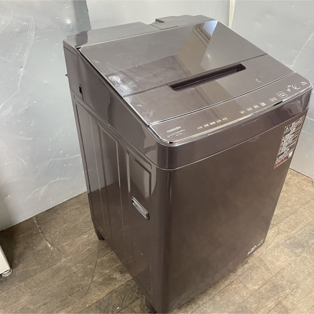 64W 洗濯機　TOSHIBA 10kg 2022年製　小型　一人暮らし スマホ/家電/カメラの生活家電(洗濯機)の商品写真