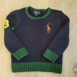 POLO RALPH LAUREN - ラルフローレン ポロベア ニットセーター 3T 100 ...