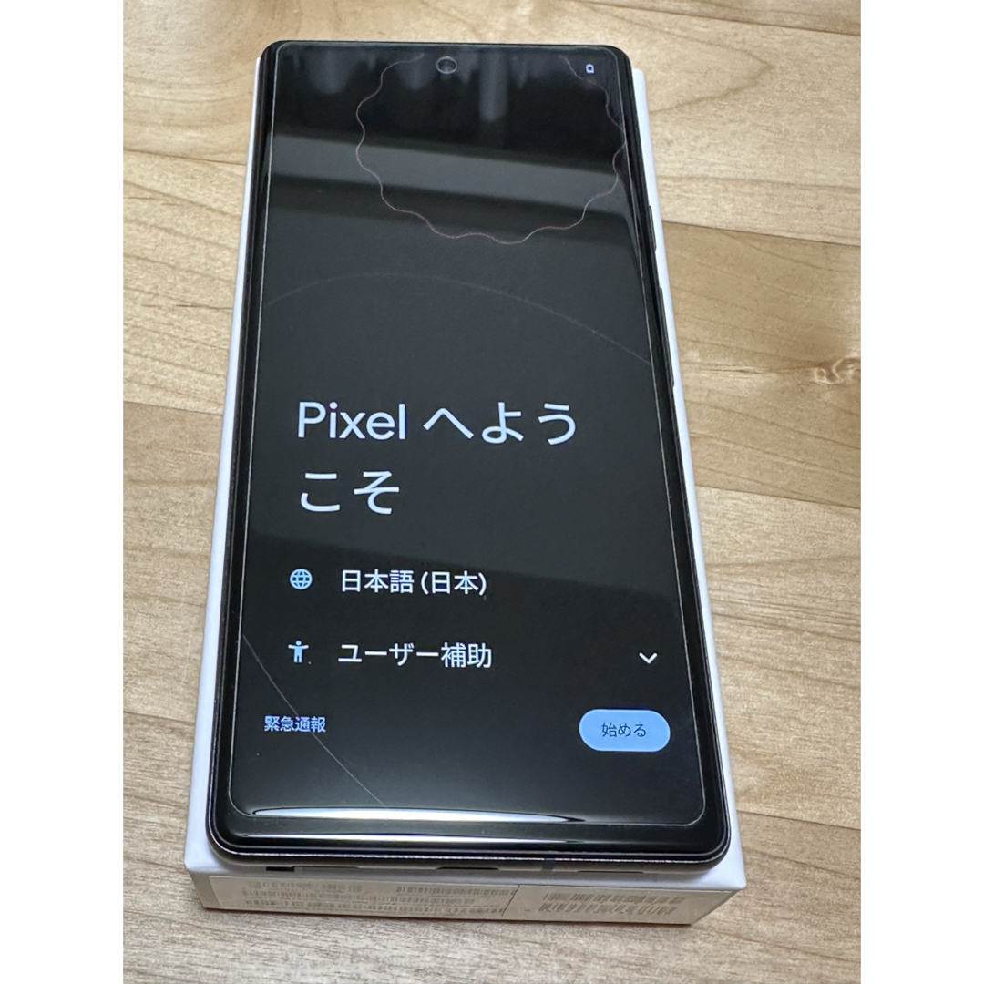 Google(グーグル)の残債無 ソフトバンクPixel6a 白 使用頻度少 スマホ/家電/カメラのスマートフォン/携帯電話(スマートフォン本体)の商品写真