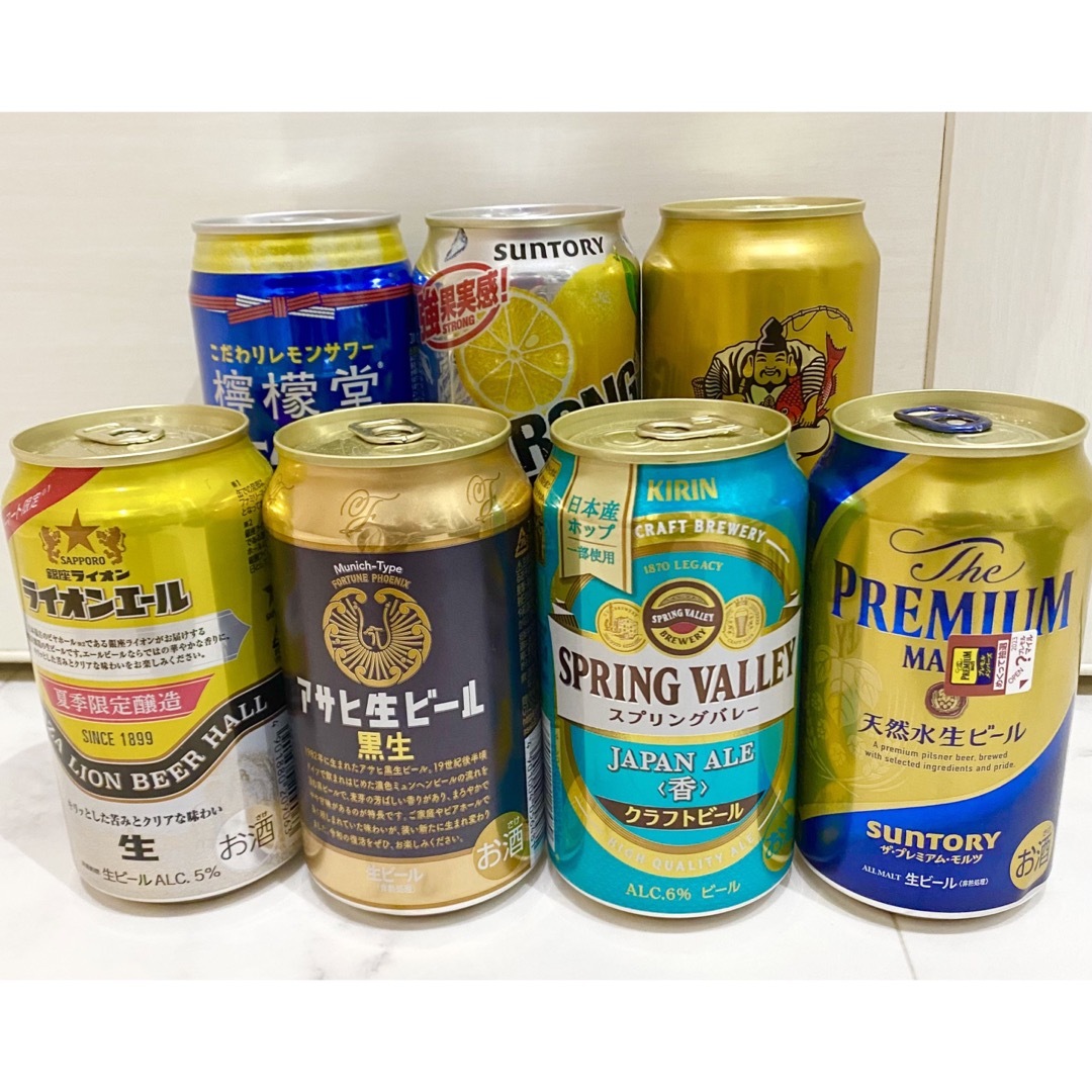 ビール 酎ハイ 詰め合わせ 7本セット まとめ売り エビス アサヒ キリン | フリマアプリ ラクマ