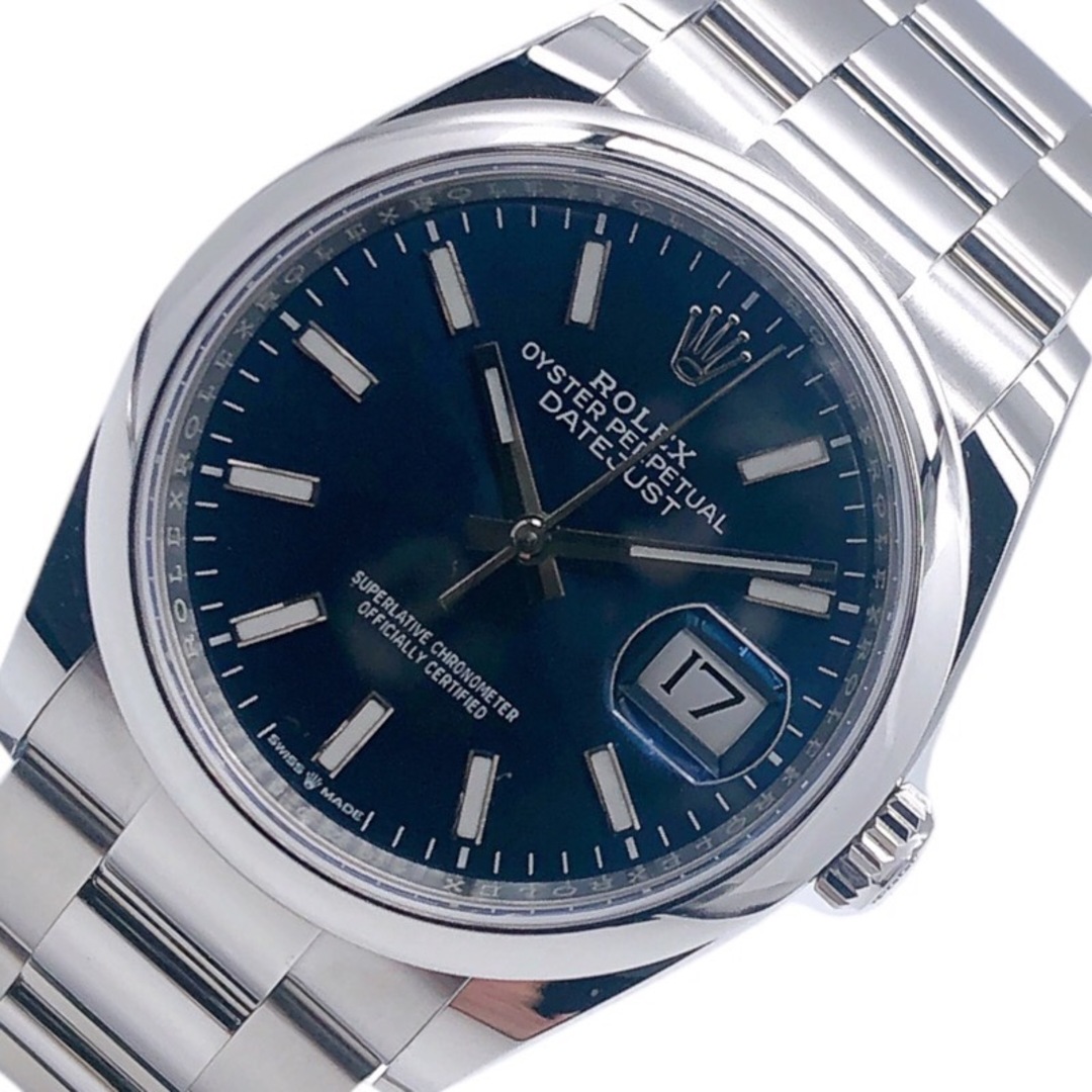 （訳ありセール 格安） 126200 デイトジャスト36　オイスター ROLEX ロレックス シルバー 腕時計 ユニセックス SS 腕時計