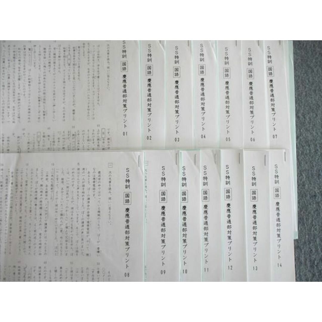 サピックス難関校 SS特訓6年算数慶應普通部 対策プリント*全14回 サピックス難関校 SS特訓6年算数慶應普通部 対策プリント*全14回