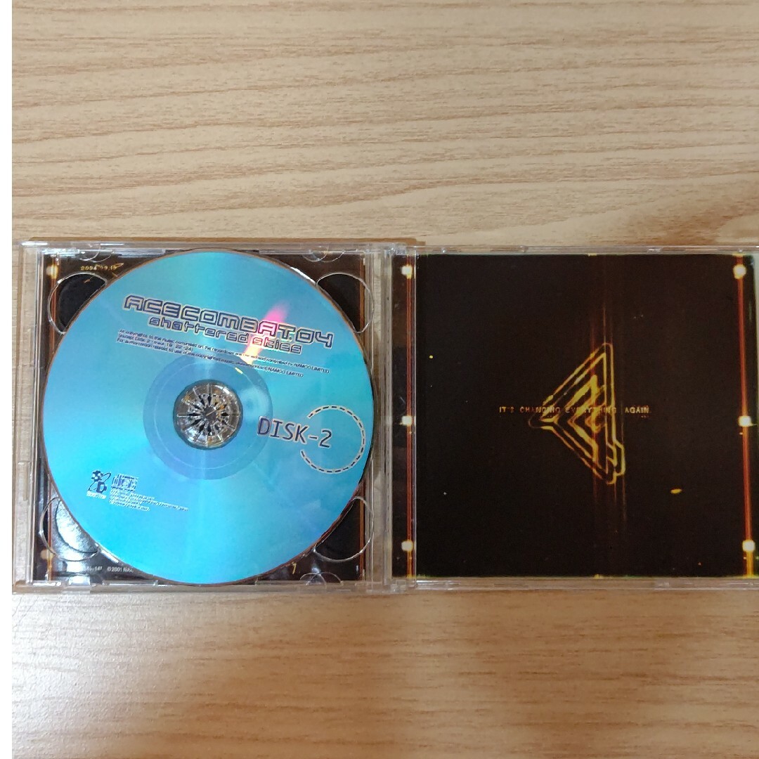 BANDAI NAMCO Entertainment(バンダイナムコエンターテインメント)のエースコンバット4 オリジナルサウンドトラック エンタメ/ホビーのCD(ゲーム音楽)の商品写真