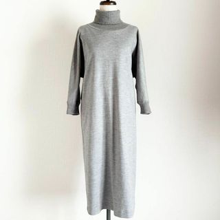 【MaxMara】最高級白タグ＊美シルエット　ワンピースドレス　ボウタイ　40