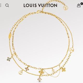 ルイヴィトン(LOUIS VUITTON)の最終値下げ！LV BLOOMING STRASS NECKLACE(ネックレス)