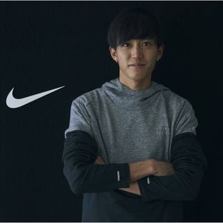 ナイキ(NIKE)のL 新品 大迫 ナイキ ランディビジョン サーマ フーディADV エレメント(ウェア)