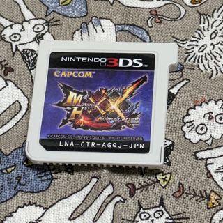 カプコン(CAPCOM)のモンスターハンターダブルクロス ケース無し(携帯用ゲームソフト)