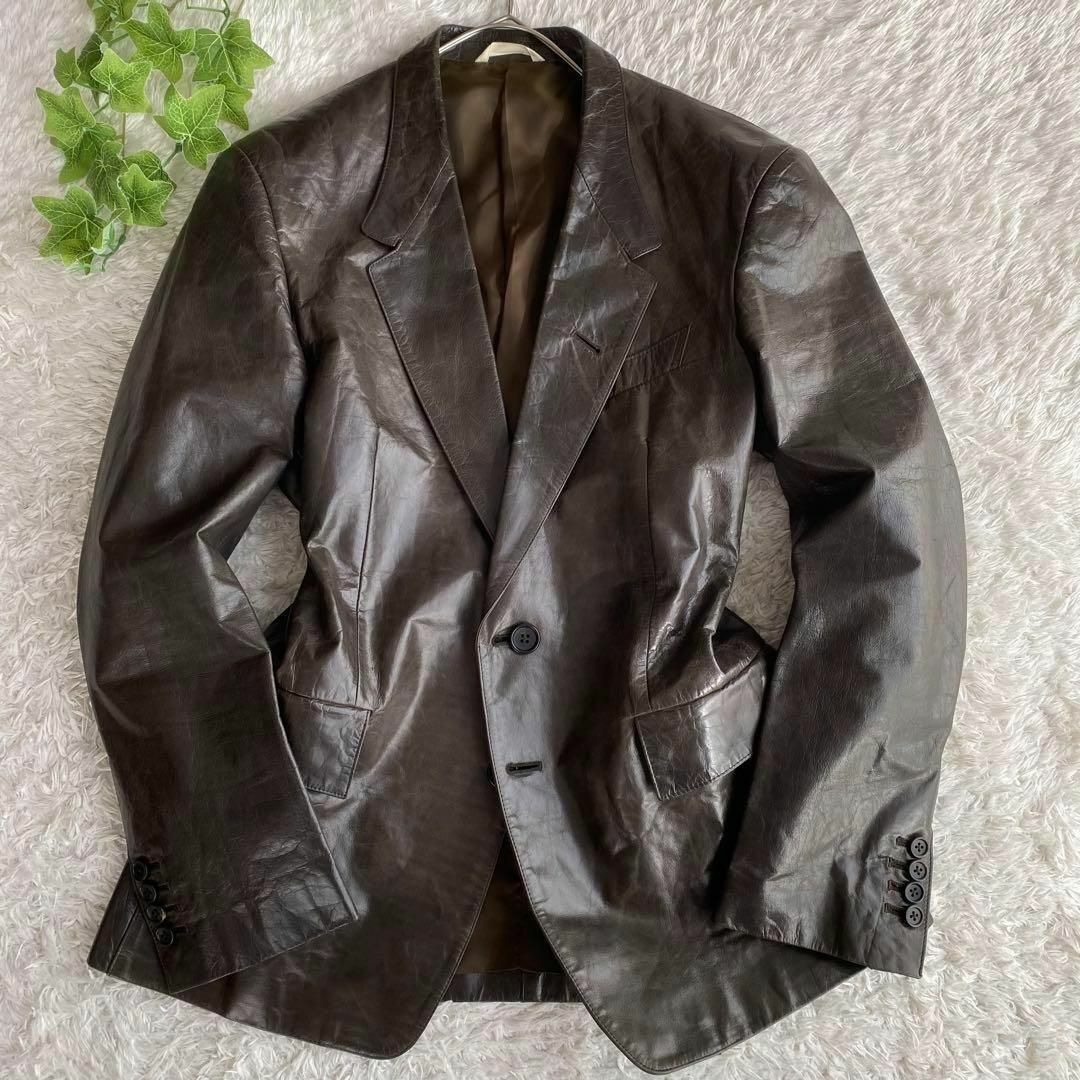Paul Smith COLLECTION - ポールスミス レザージャケット 牛革 サイド
