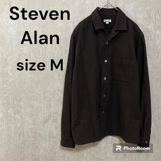 スティーブンアラン(steven alan)のSteven AlanタイプライターオープンカラーシャツM(シャツ)