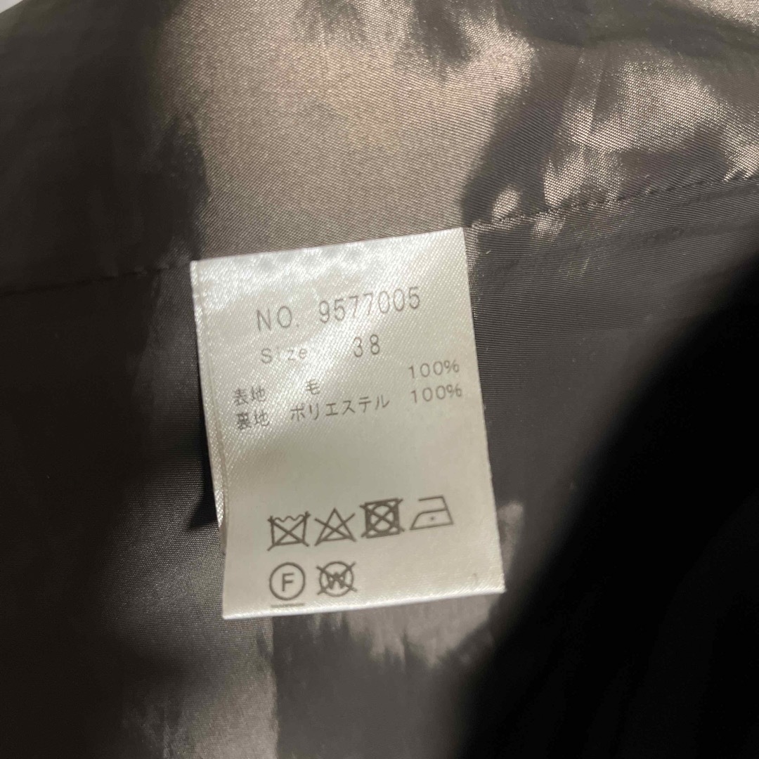 DRESSLAVE(ドレスレイブ)のDRESSLAVE ウールコート　黒 レディースのジャケット/アウター(ロングコート)の商品写真