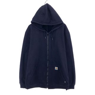 【即完モデル‼︎】Carhartt◎黒 フルジップ パーカー B427