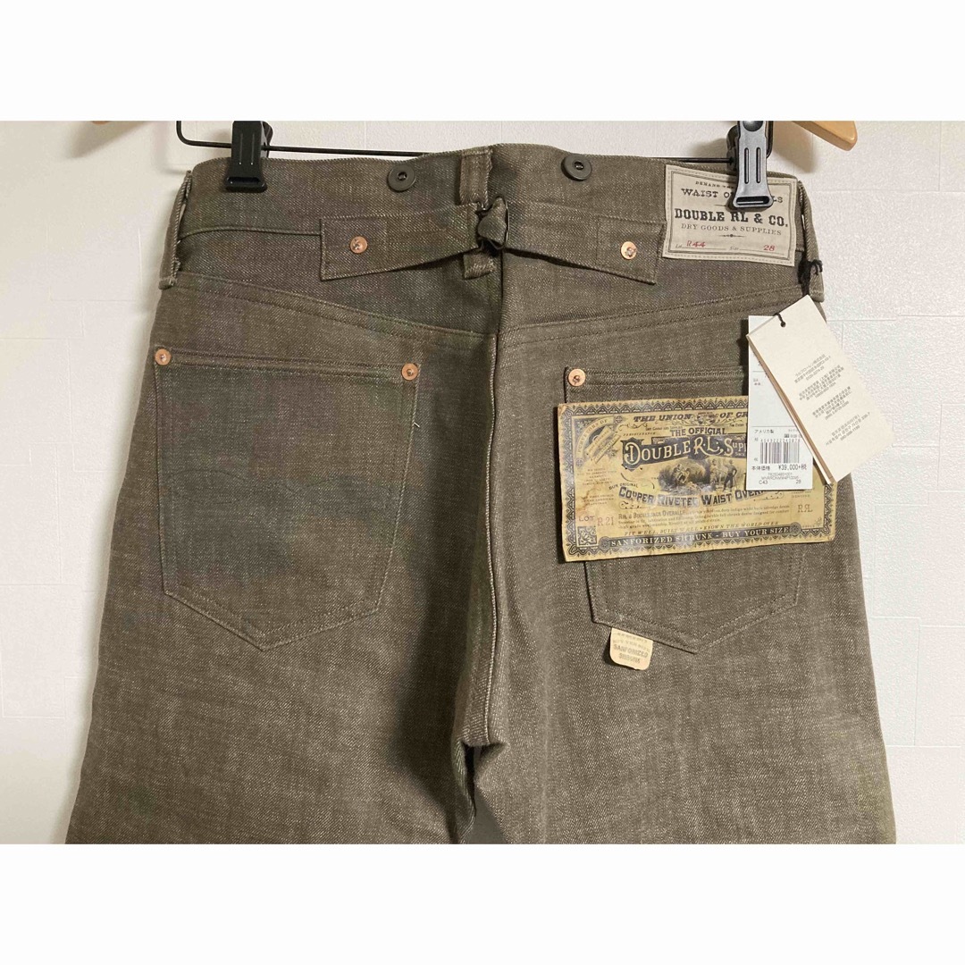 新品 RRL ダブルアールエル ラルフローレン ジーンズ リジット アメリカ製
