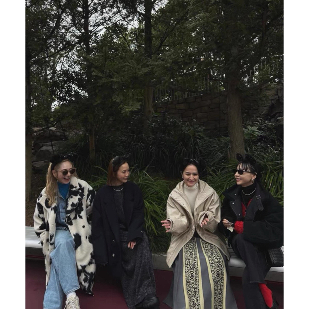 Ameri VINTAGE - UND SHADOW FLOWER WOOL COATの通販 by smile Ameri VINTAGE - UND SHADOW FLOWER WOOL COATの通販 by smile