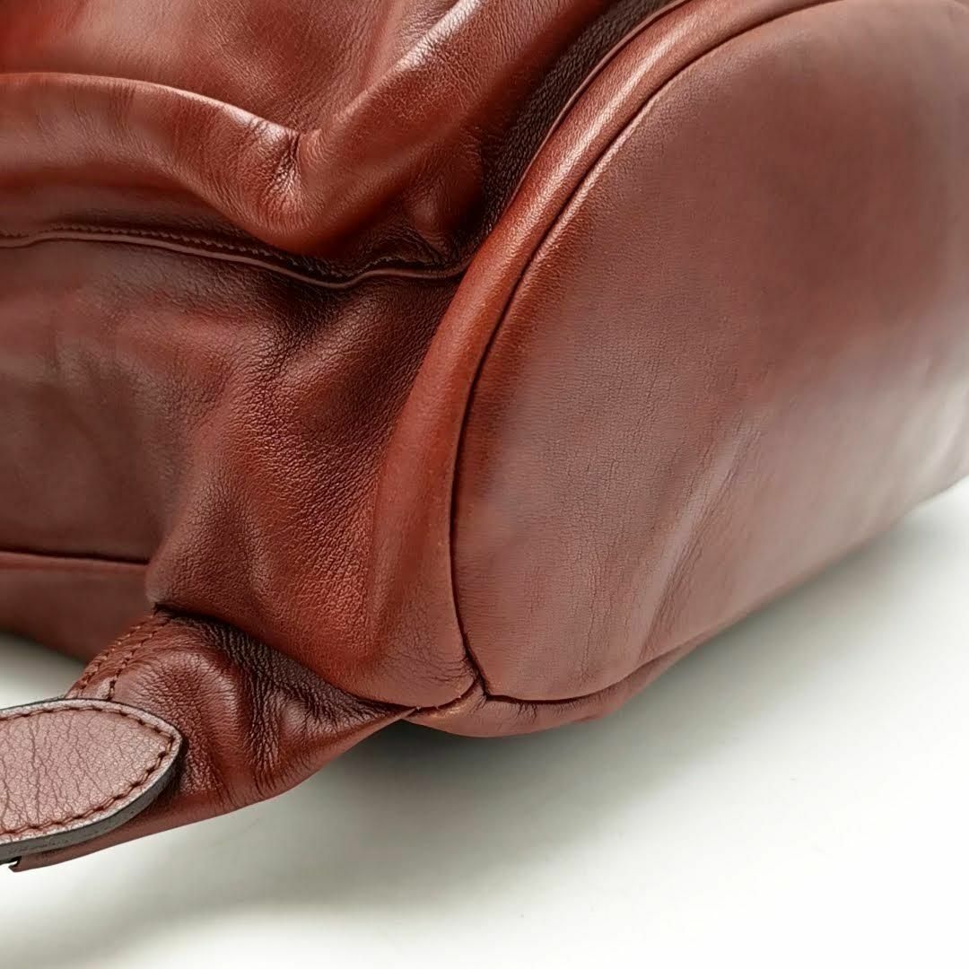 美品 ポーター PORTER リュック コルチナ レザー 03-23111403